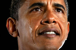 Sen. Obama speaking about the loss of his grandmother.